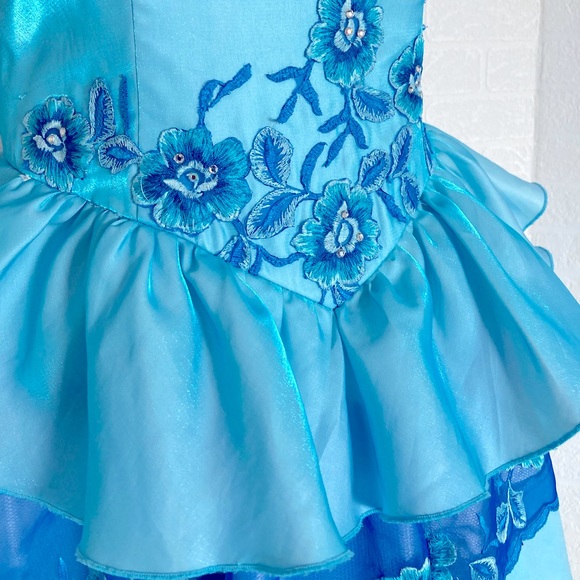 💙 Beautiful halloween  Embroidered dress 💙like brand new / - Picture 17 of 17